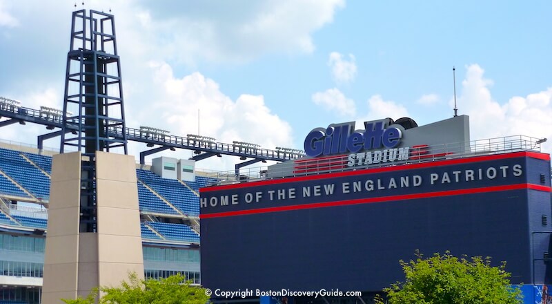 Getting Gillette Stadium from Boston Transportation Options