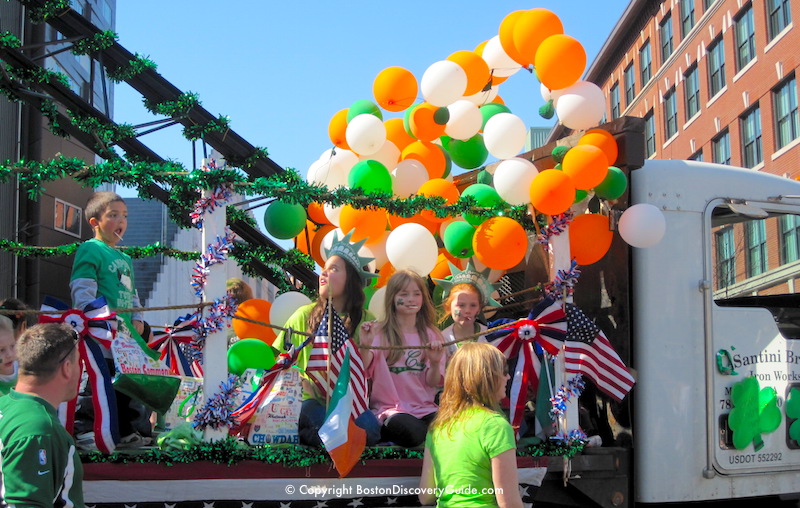 Boston's St Patrick's Day Parade Boston Discovery Guide