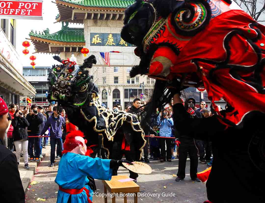 Chinese New Year parade in Boston