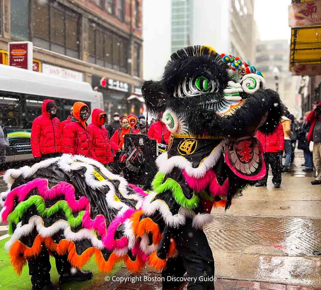 Even when the weather doesn't cooperate, you'll still see plenty of red!