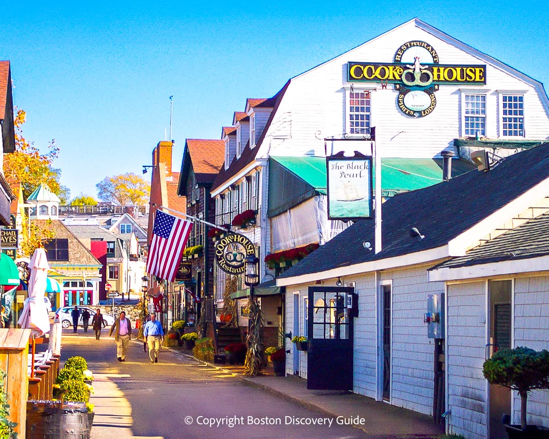 Bannister's Wharf in Newport, Rhode Island