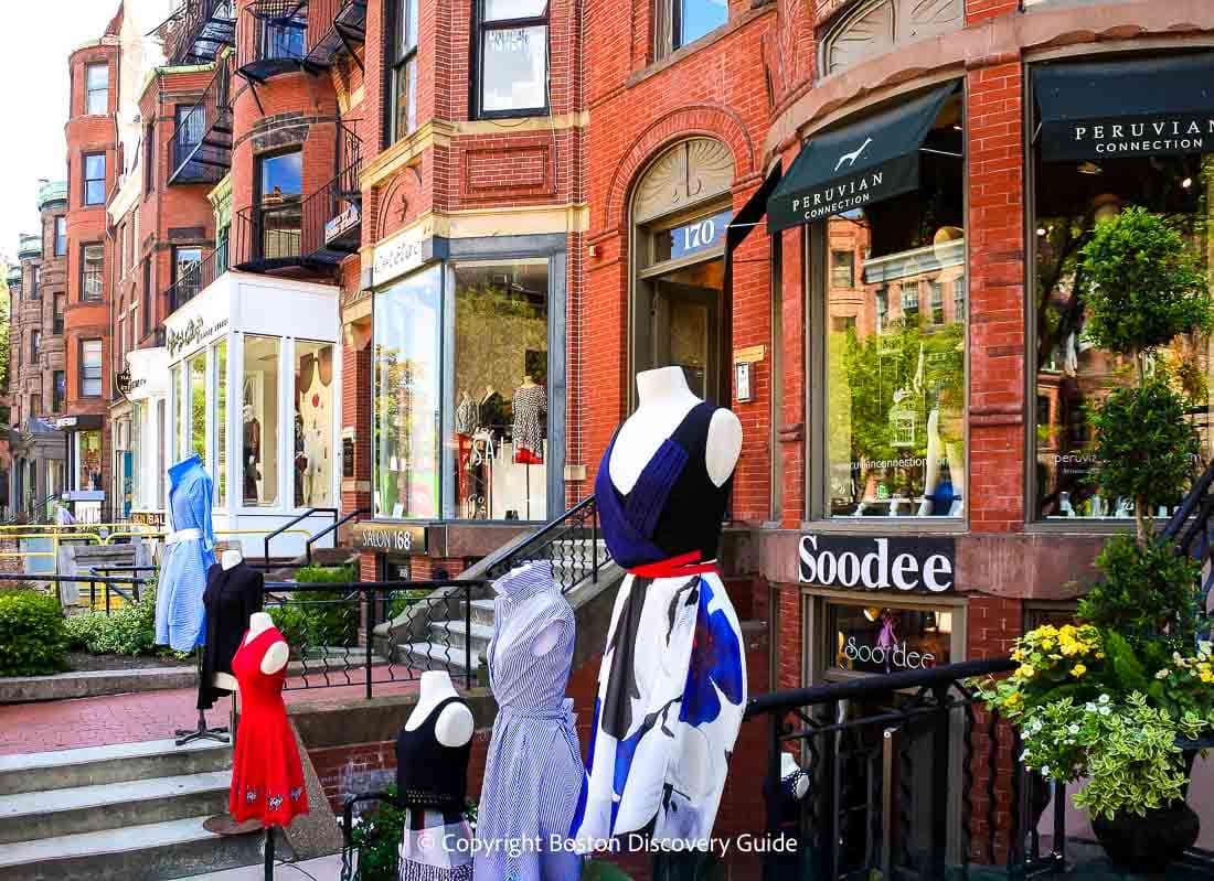 Soodee, a woman-owned local Boston fashion boutique offering one-of-a-kind apparel