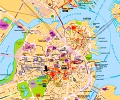 Best Boston Map for Visitors | Boston Discovery Guide