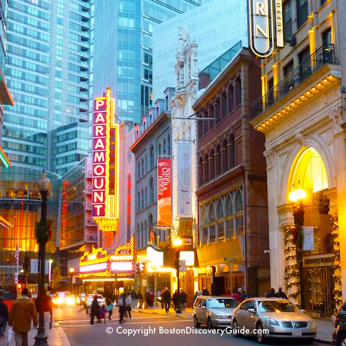 Boston Theatre District