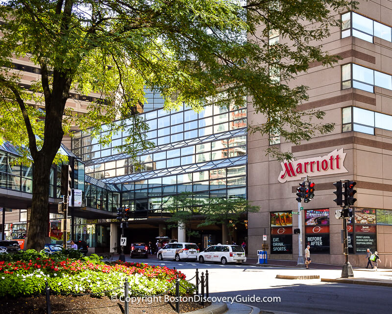 The Marriott Copley Place at Copley Place - A Shopping Center in
