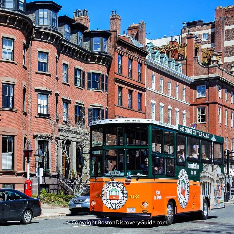 Boston Trolley Tours Discounts and Deals Boston Discovery Guide