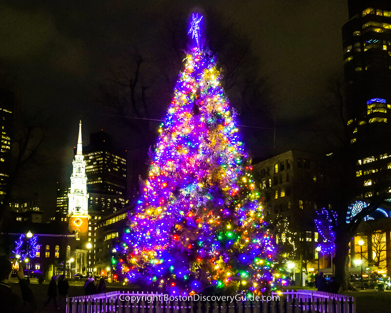 Boston Christmas Tree Lighting Events Schedule 2023 Boston Discovery