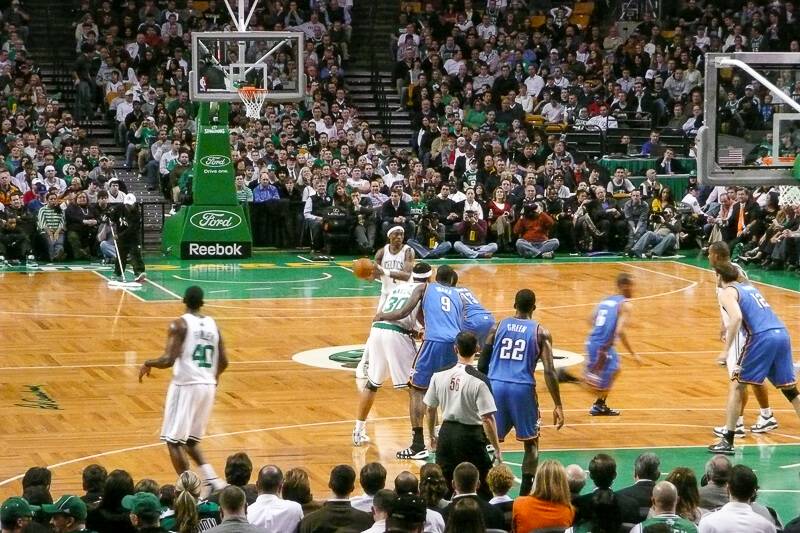 Celtics Dancers Perform a Routine - Boston Celtics History