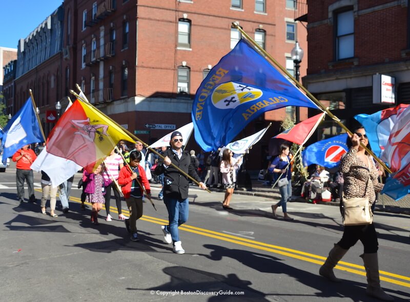 Boston Columbus Day Parade Location and Time Boston Discovery Guide