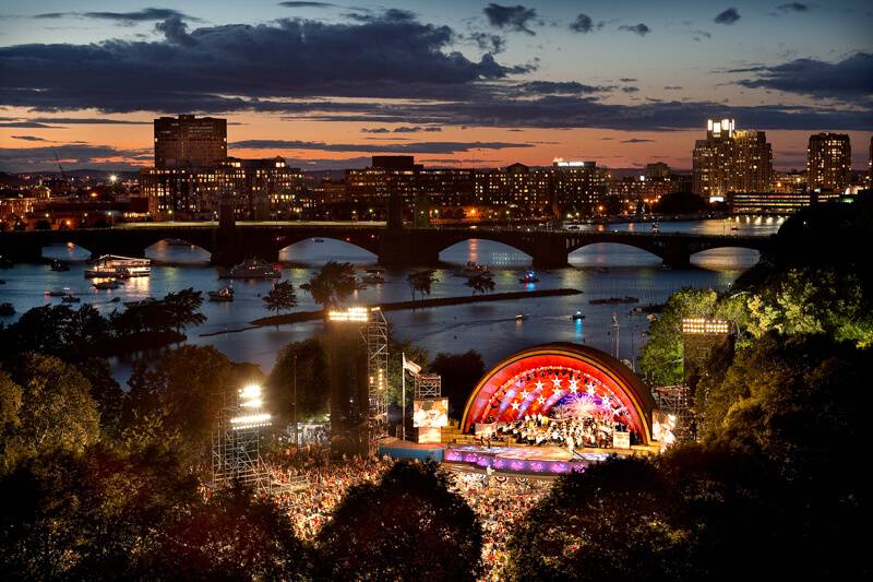 Hatch Shell - Concerts and Movies - Boston Discovery Guide