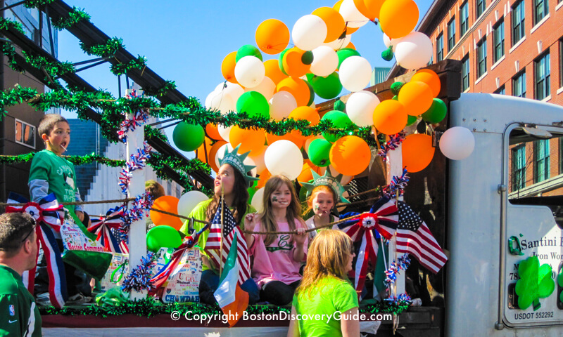 Boston Event Calendar March 2022 - St Patricks Parade, Flower Show, Dine Out Boston - Boston Discovery Guide