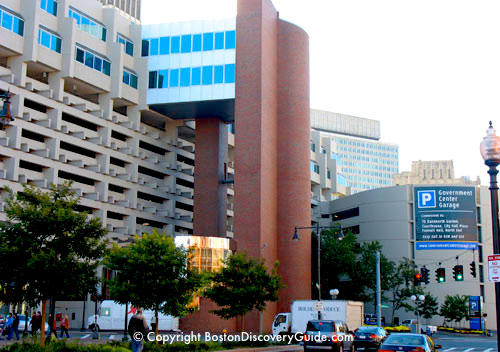 Boston Parking Garages Near North End Attractions Td Garden