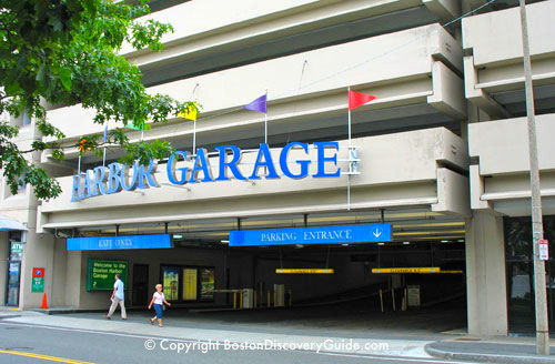 Boston Parking Garages Near North End Attractions Td Garden